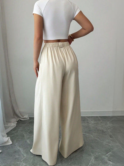 Pantalon palazzo femme